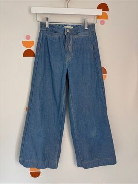 Habitual Girl Size 10 Wide Leg Cropped Jeans | Denim Culottes |  N0182